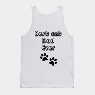 Best Cat Dad Ever Tank Top